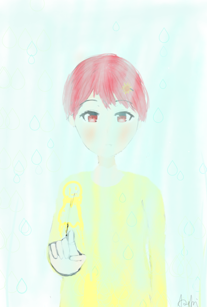 雨早く止まないかな☔