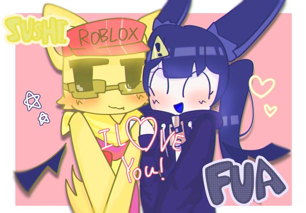 🐱🍣×🐰🖤