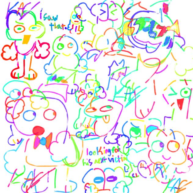 algebralien doodles