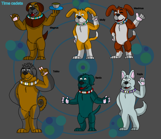 My dog Max time cadets