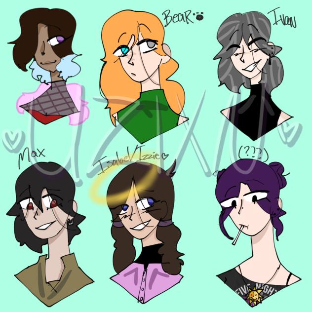 Latest OCs 🖤🖤