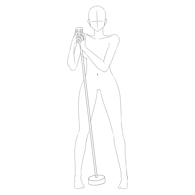 pose