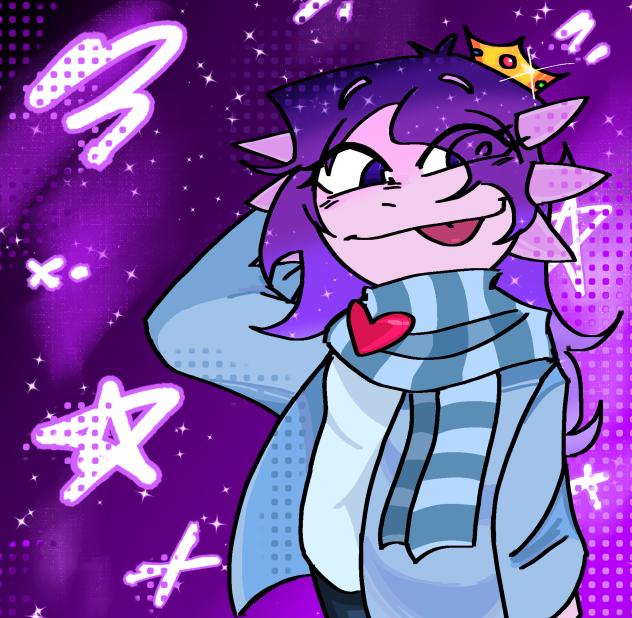 fanart for a axolotl in space