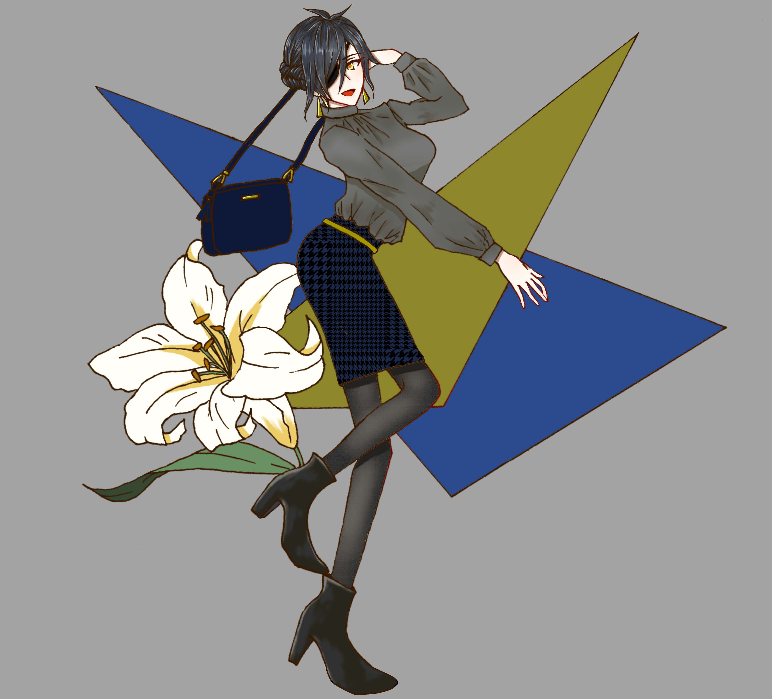 燭台切光忠 女体化 - ibisPaint