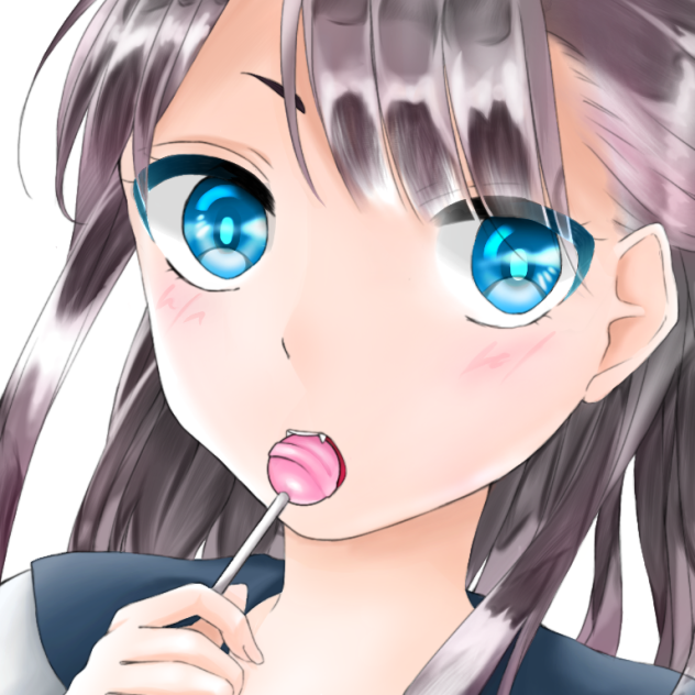 線画 塗らせていただきました‼︎