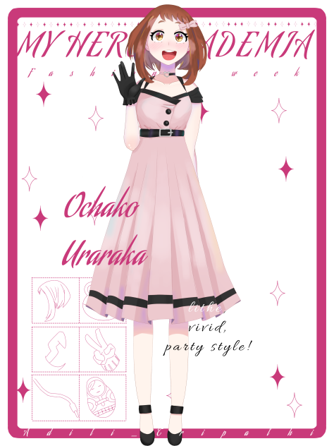 Ochako Uraraka - ibisPaint
