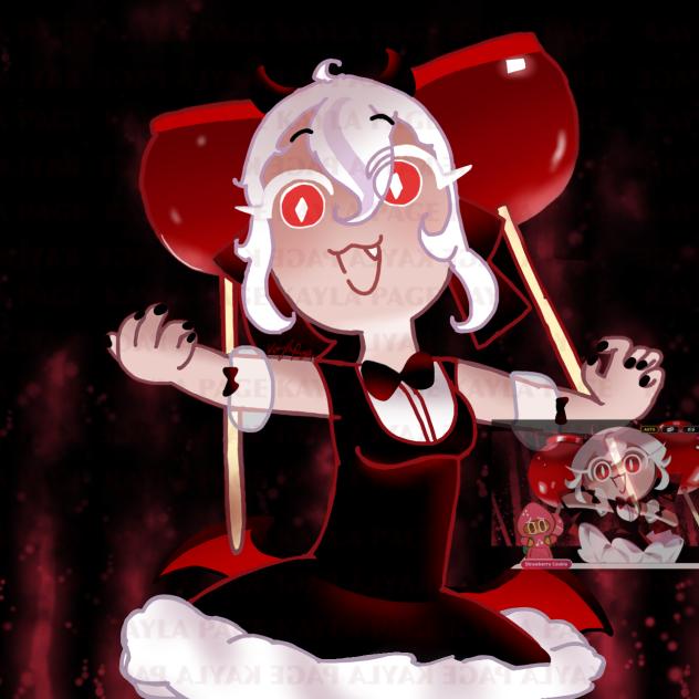 candy apple cookie