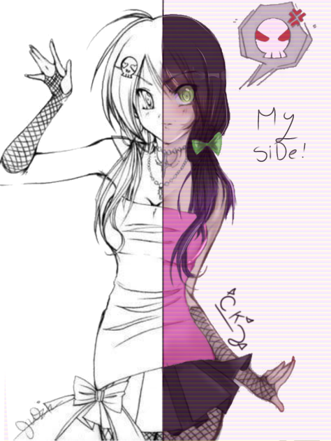 colour colab with me♡♡