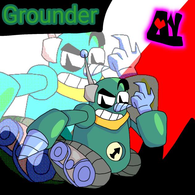 Grounder the Drill bot