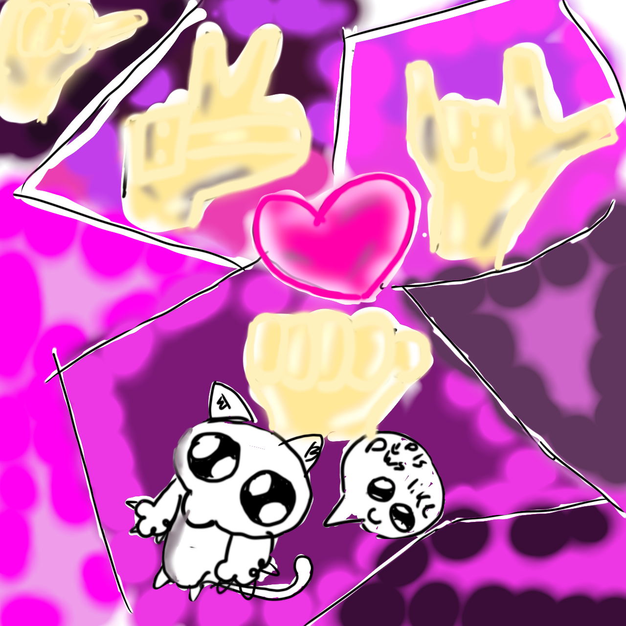Hand poses - ibisPaint