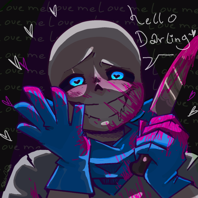 Yandere Blueberry! Sans