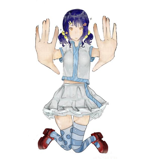 Reiko (school ver] No background idea