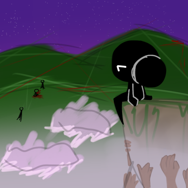 this isn’t peaceful at all..