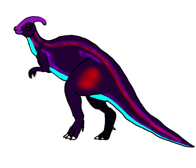 Bewia the Parasaurolophus Lux