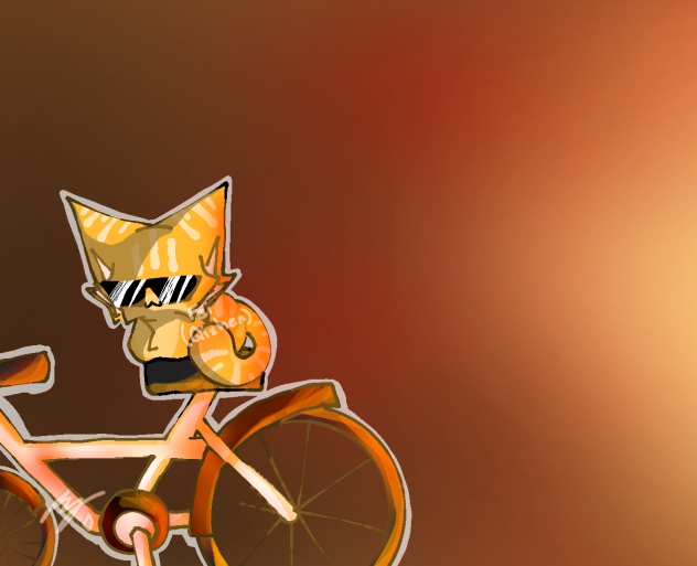 Normal Orange cat activity XD