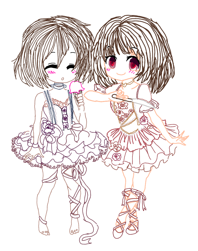Undertale Frisk And Chara - ibisPaint