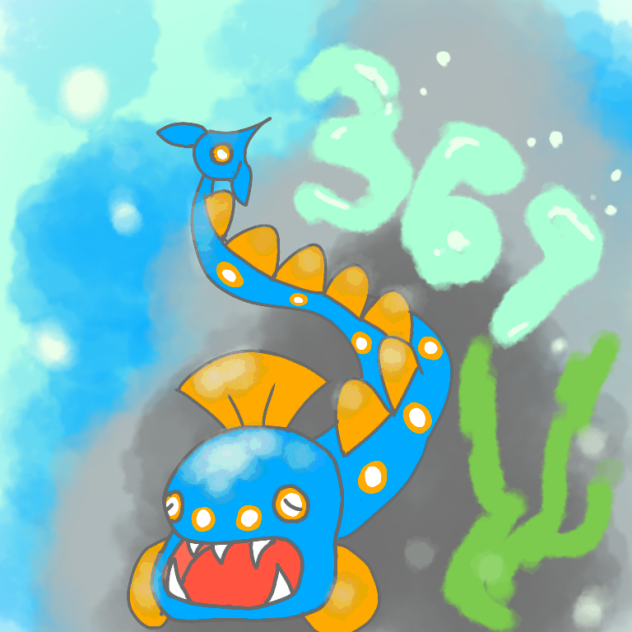 図鑑番号ランダムで絵を描いてみる15