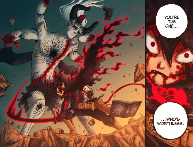 Asta slays Lucifero