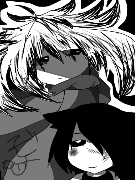 黒猫とシラ音