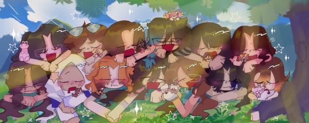 ミ ɴᴀᴘᴘɪɴɢ ᴛᴏɢᴇᴛʜᴇʀ.. 「🏔🌙」