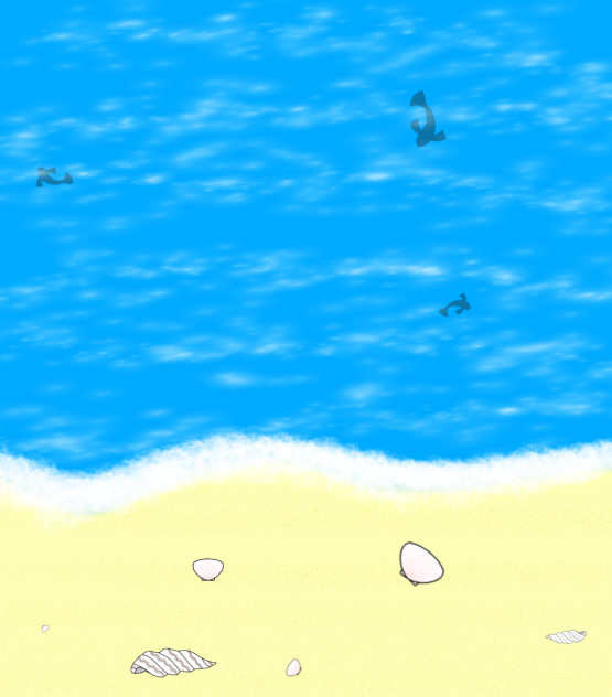 the beach