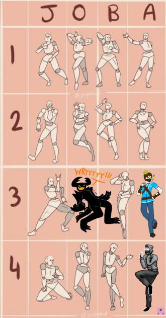 JoJo Pose Collab - ibisPaint