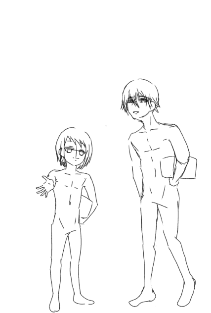 クリスマス絵制作中