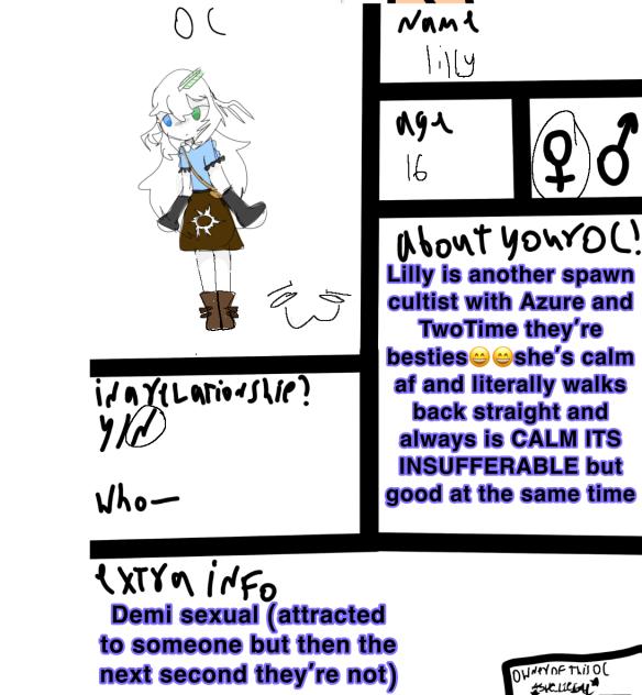 #Azurenightshade a third CAUSE WAY NOT