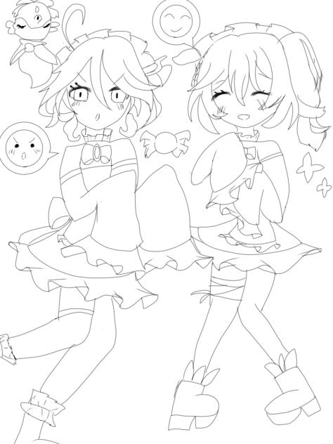ナヒーダとフリーナ
