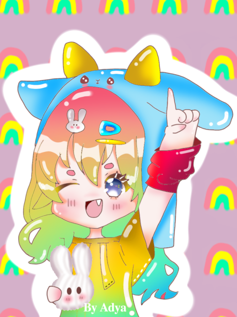 𝑅𝑎𝑖𝑛𝑏𝑜𝑤 𝑐ℎ𝑖𝑏𝑖 - ibisPaint
