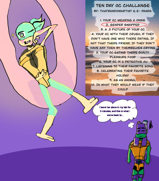10 day OC challenge #2, gender swapped