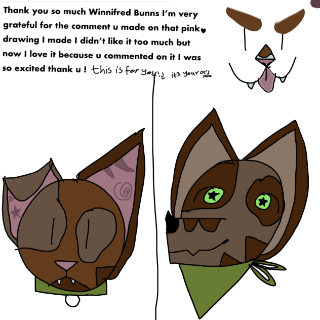 For Winnifred Bunns ty