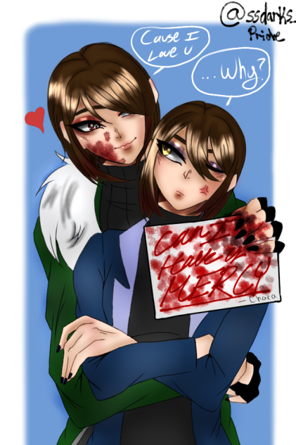 UNDERTALE Chara & Frisk - ibisPaint