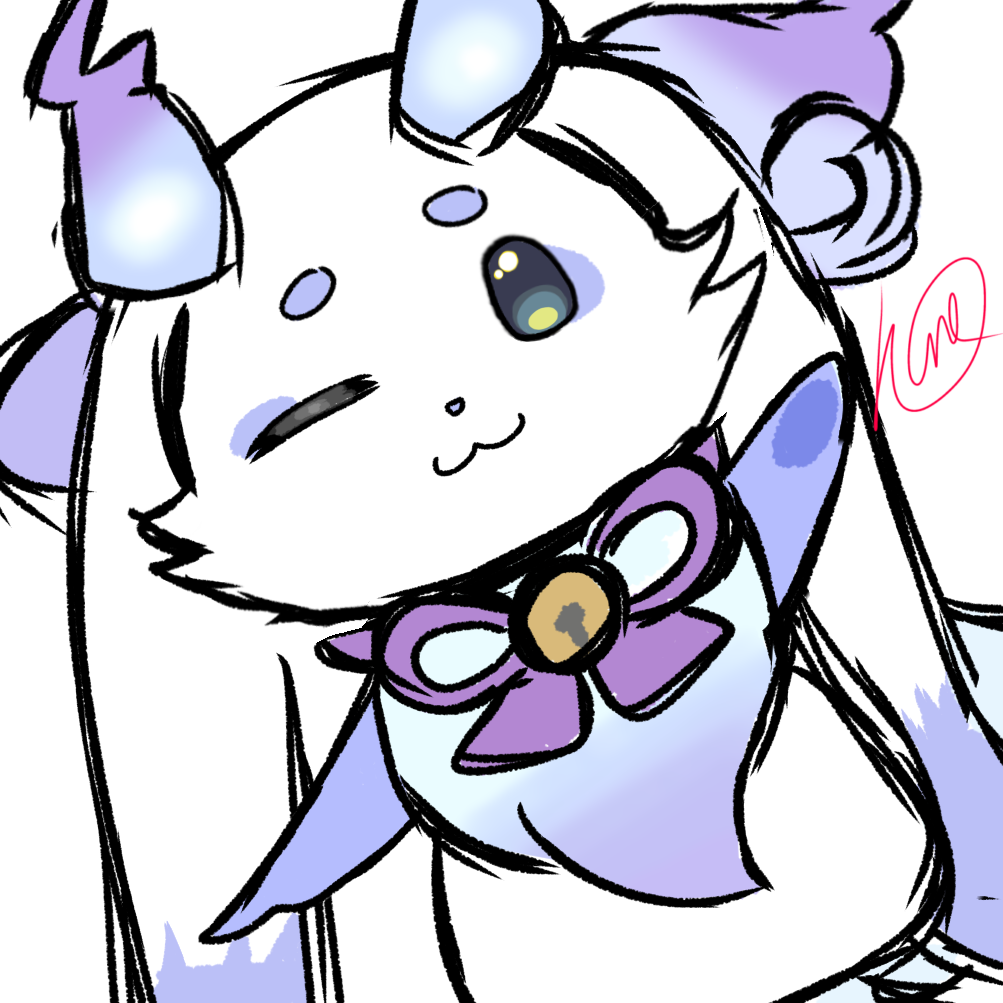 ルンルン が こちらを見ている ！ ▽ - ibisPaint