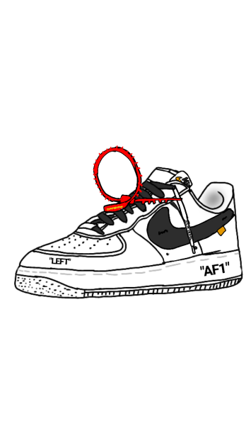 air force 1 OFF WHITE