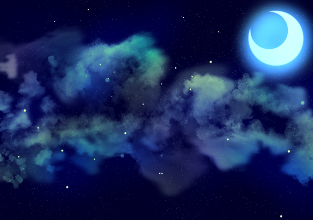 夜空の練習