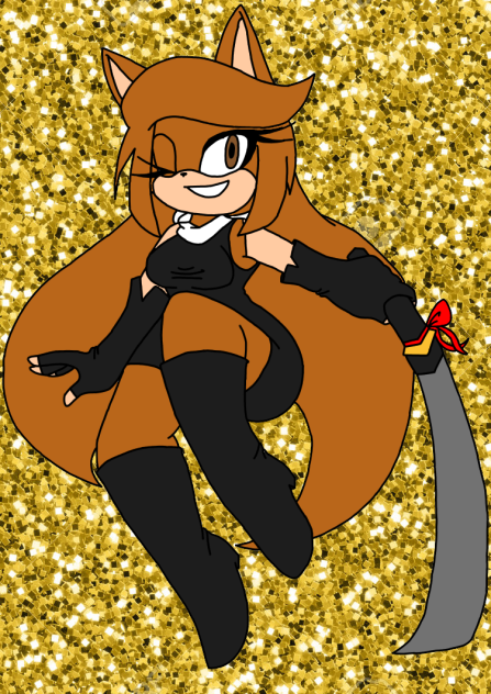 Katana Girl MaKayla The Sweet HedgeHog