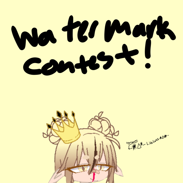 Watermark contest