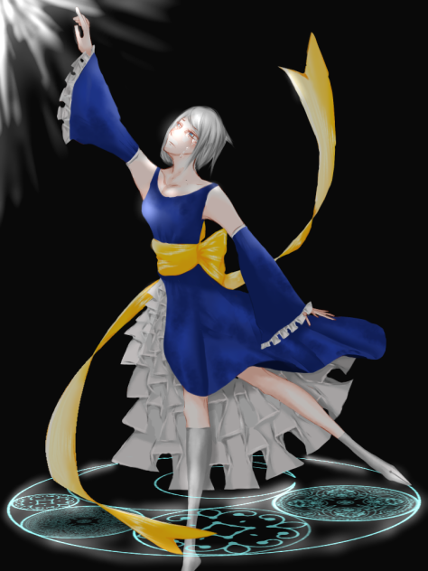 コンパス擬人化