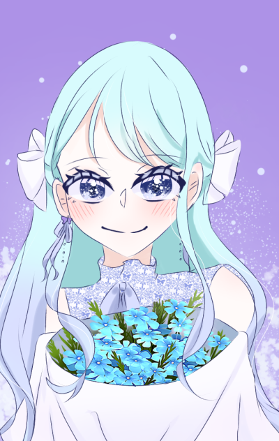 紫陽花と花嫁