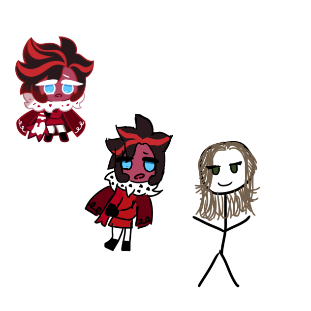 Red velvet cookie and pookie💞🐈‍⬛
