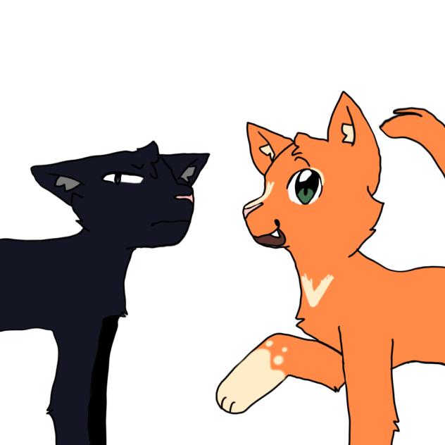 Crow and Squilf! NOT A SHIP!!