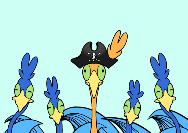 Cramorant pirate clan