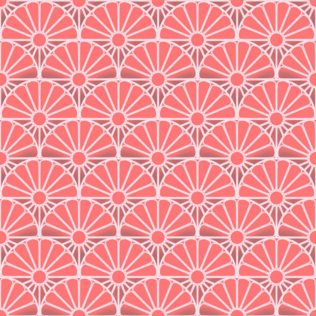 Japanese traditional Pattern Carrot