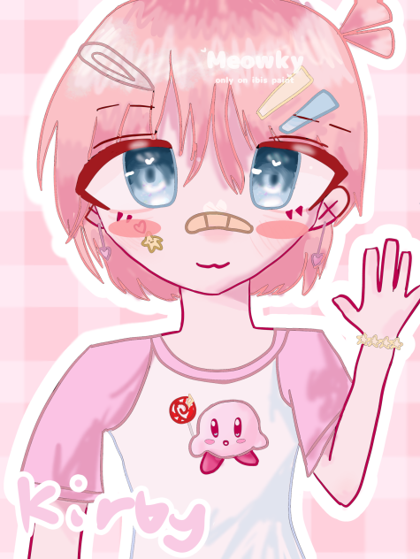 kirby as a human