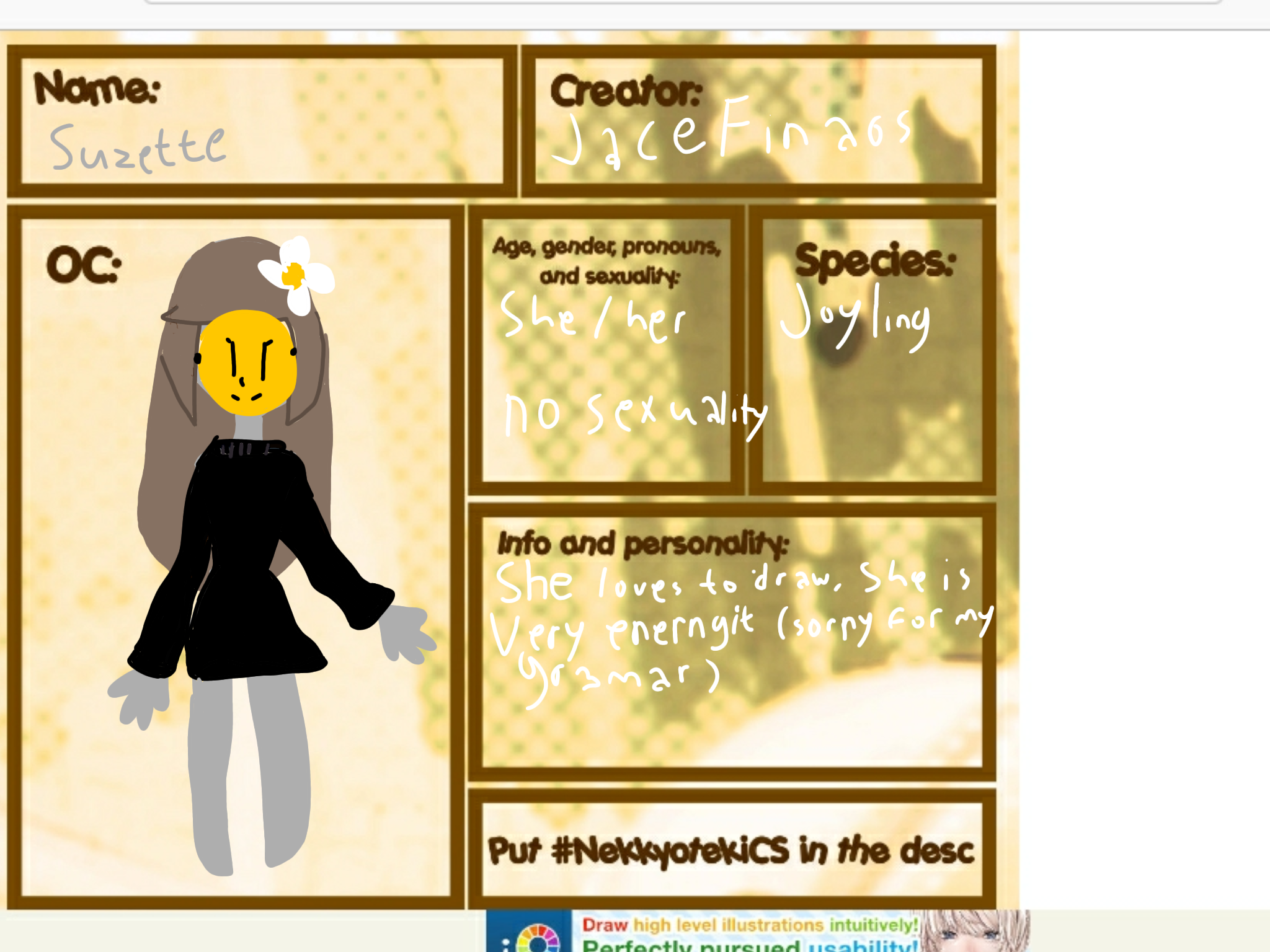 character sheet - ibisPaint