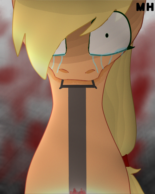 Her trusty shovel