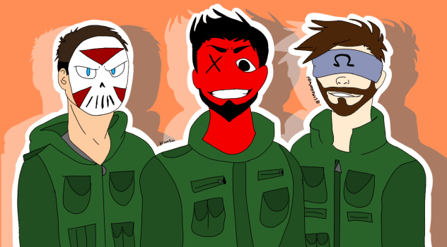 H20 Delirious, Cartoonz, and Ohmwrecker