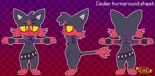 Cinder Turnaround sheet