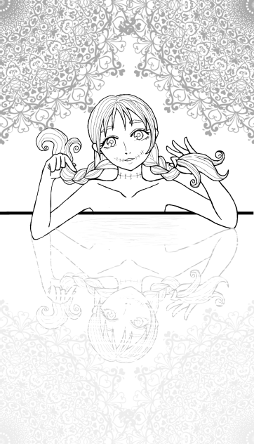 Halloween(塗り絵)